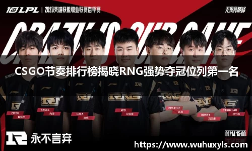 CSGO节奏排行榜揭晓RNG强势夺冠位列第一名